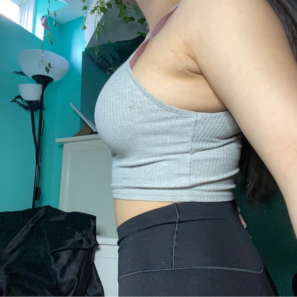 Grey crop top - Picture 4 of 10